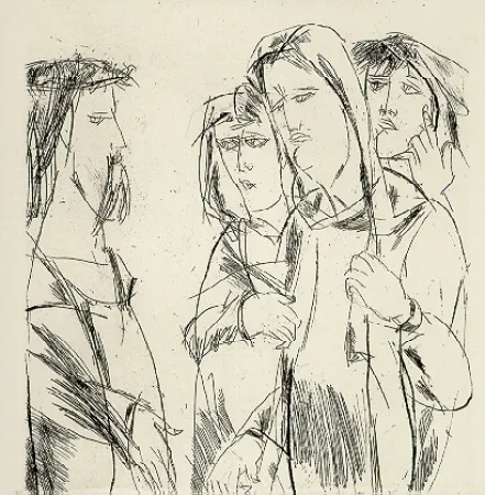 Illustriertes Buch Guidi - Chemin de Croix