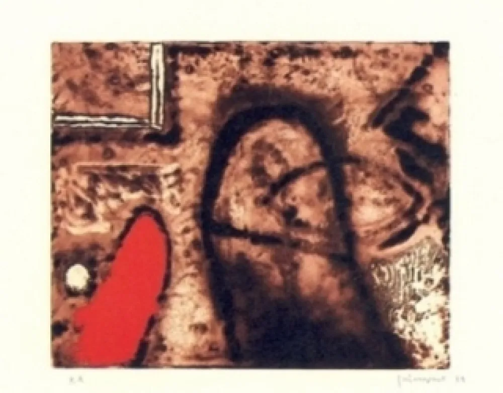 Stich Guinovart - Figura i vermell 