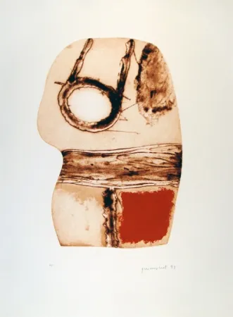 Radierung Guinovart - Imatges i Terra II