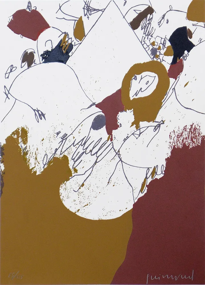 Siebdruck Guinovart - S / T