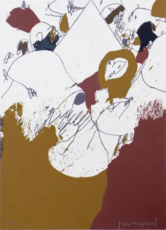 Siebdruck Guinovart - S / T