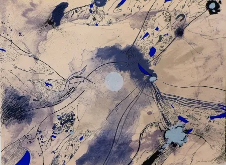 Lithographie Guinovart - Sans titre 2