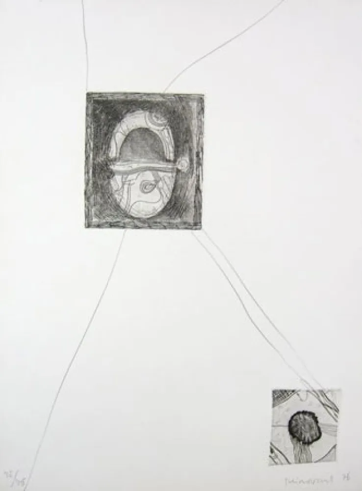 Radierung Guinovart - S/T