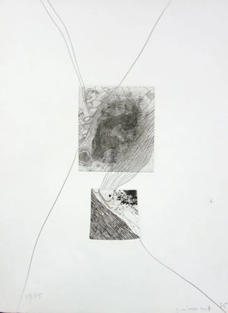 Radierung Guinovart - S/T