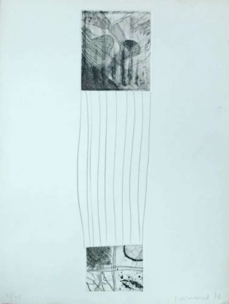 Radierung Guinovart - S/T