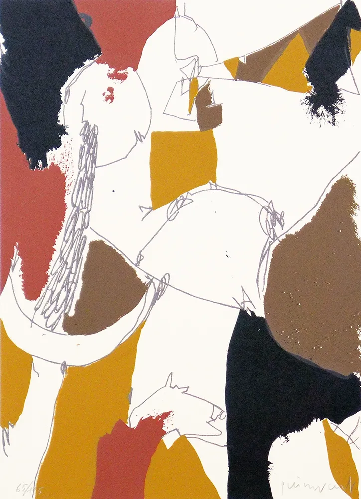 Siebdruck Guinovart - S/T