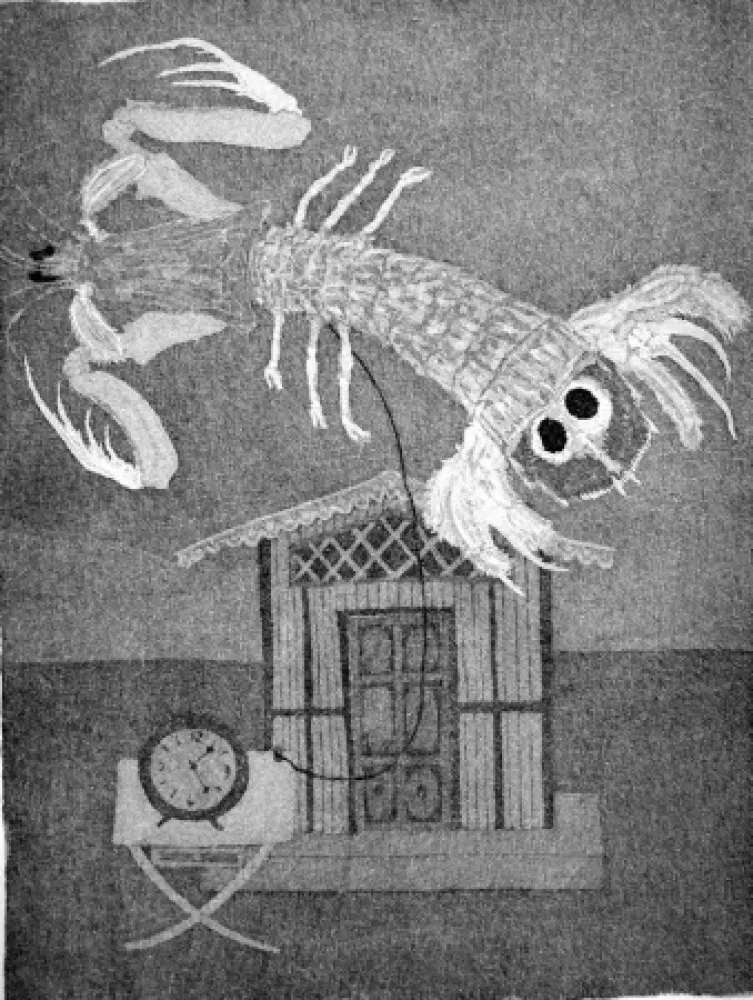 Radierung Gulino - La sveglia