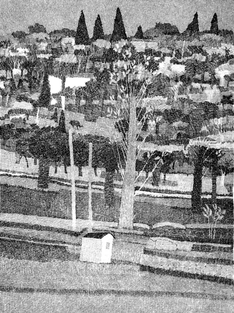 Radierung Gulino - Paesaggio 1983