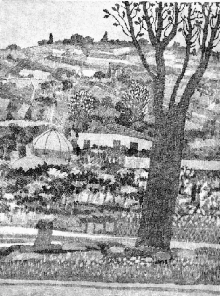 Radierung Gulino - Paesaggio