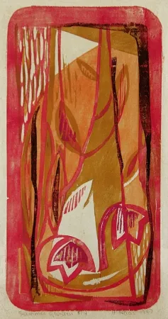 Holzschnitt Haas - Summer Garden