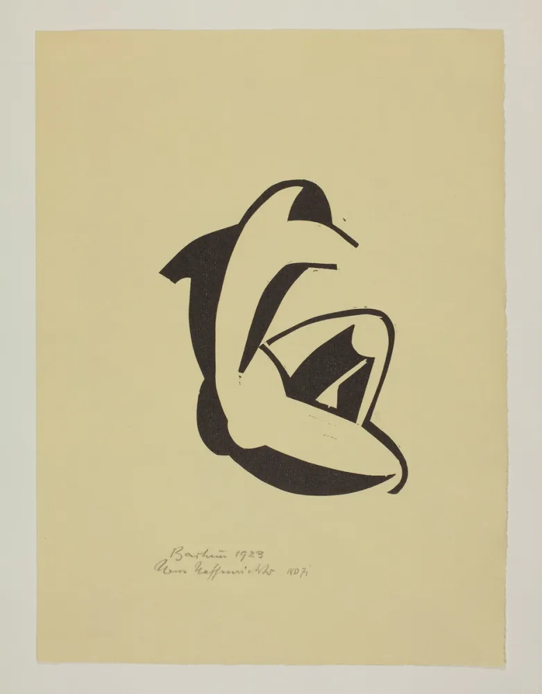 Linolschnitt Haffenrichter - Untitled