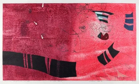 Holzschnitt Hagiwara - Circus