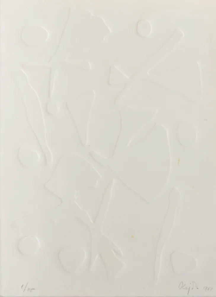 Lithographie Hajdu - Chanson..., 1968