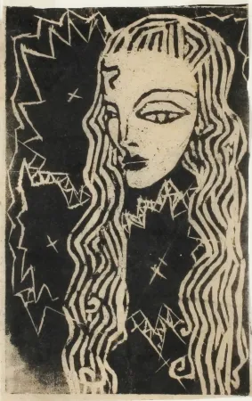 Holzschnitt Hamerschlag - Portrait