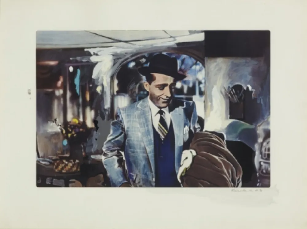 Siebdruck Hamilton - I'm dreaming of a black Christmas