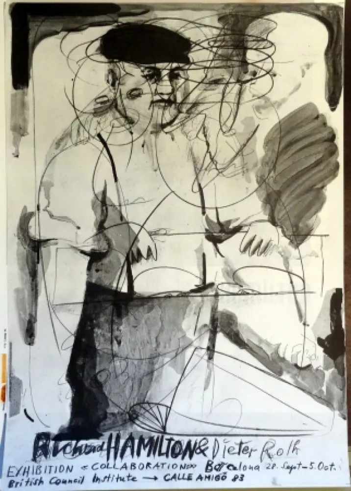 Plakat Hamilton - Richard Hamilton and Dieter Roth 'Collaborations' 
