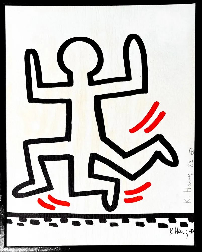 Lithographie Haring - Bayer Suite 6