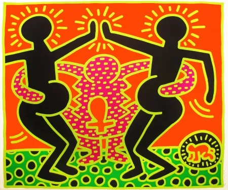 Siebdruck Haring - Fertility (4)