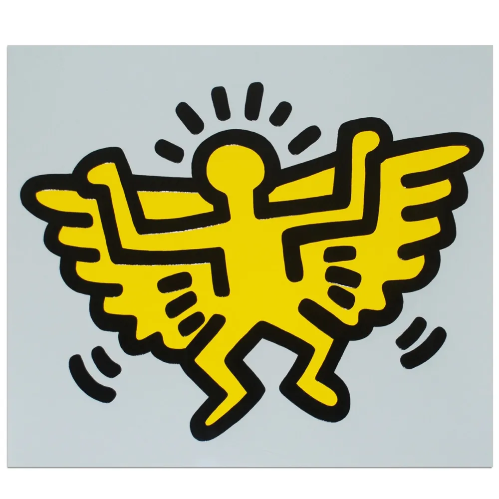 Siebdruck Haring - Icons: Angel