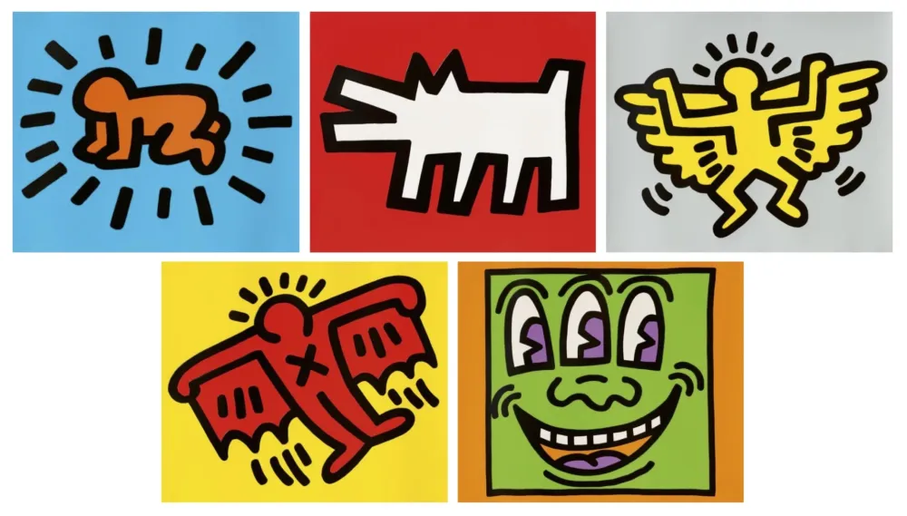 Siebdruck Haring - Icons Portfolio