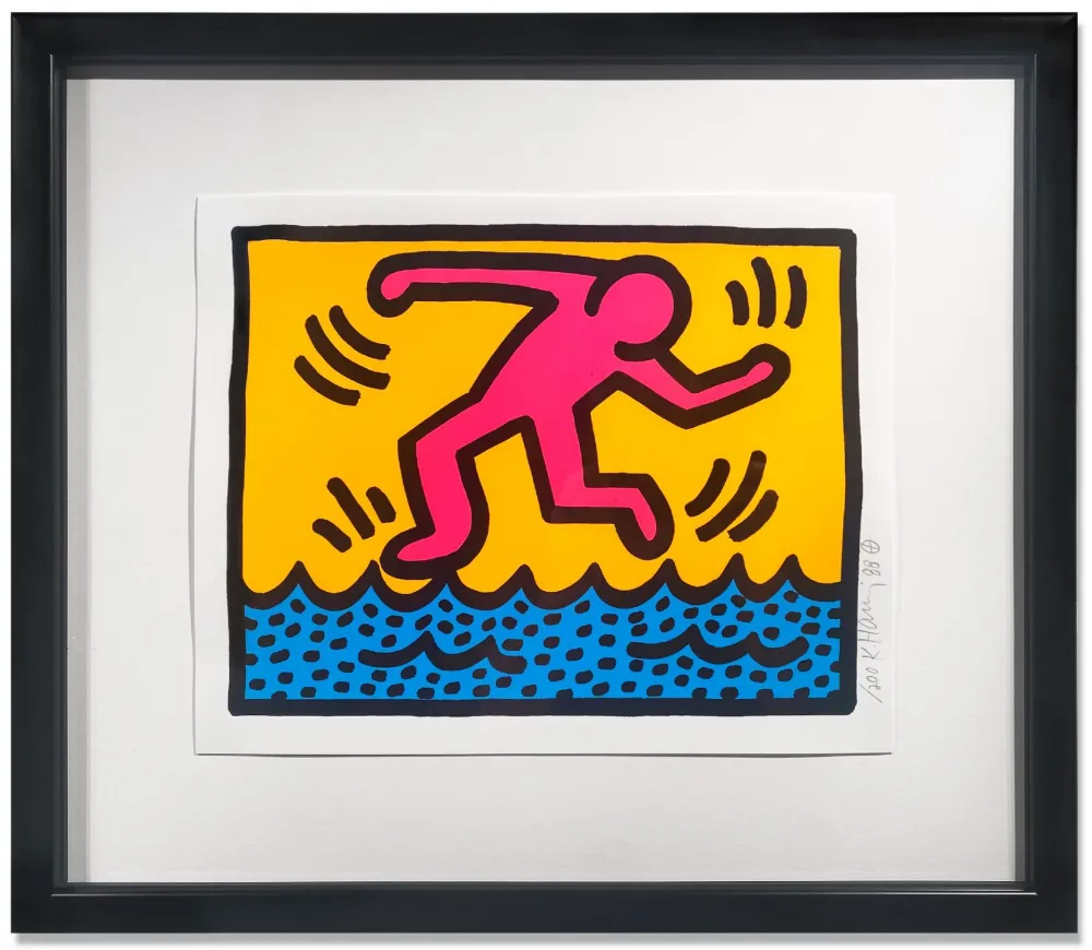 Siebdruck Haring - Pop Shop II (C), 1987