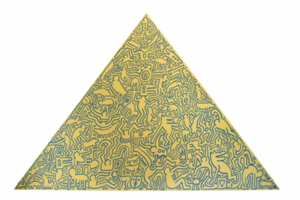 Multiple Haring - Pyramid (Yellow)