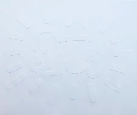 Keine Technische Haring - White Icons (A) - Radiant Baby