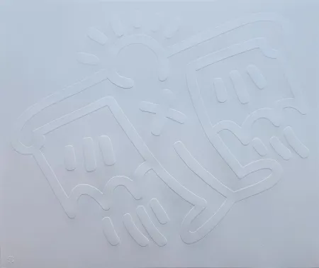 Keine Technische Haring - White Icons (D) - X-Man