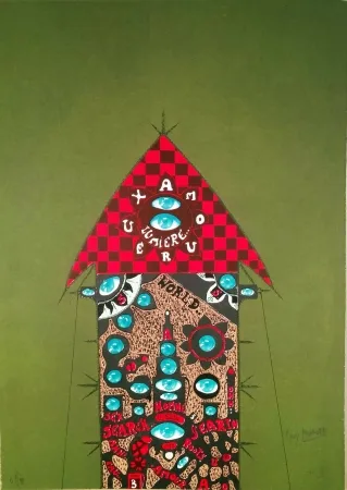 Lithographie Harloff - La voie royal