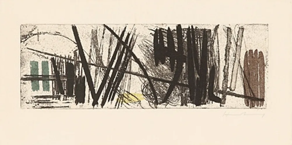 Radierung Und Aquatinta Hartung - 3