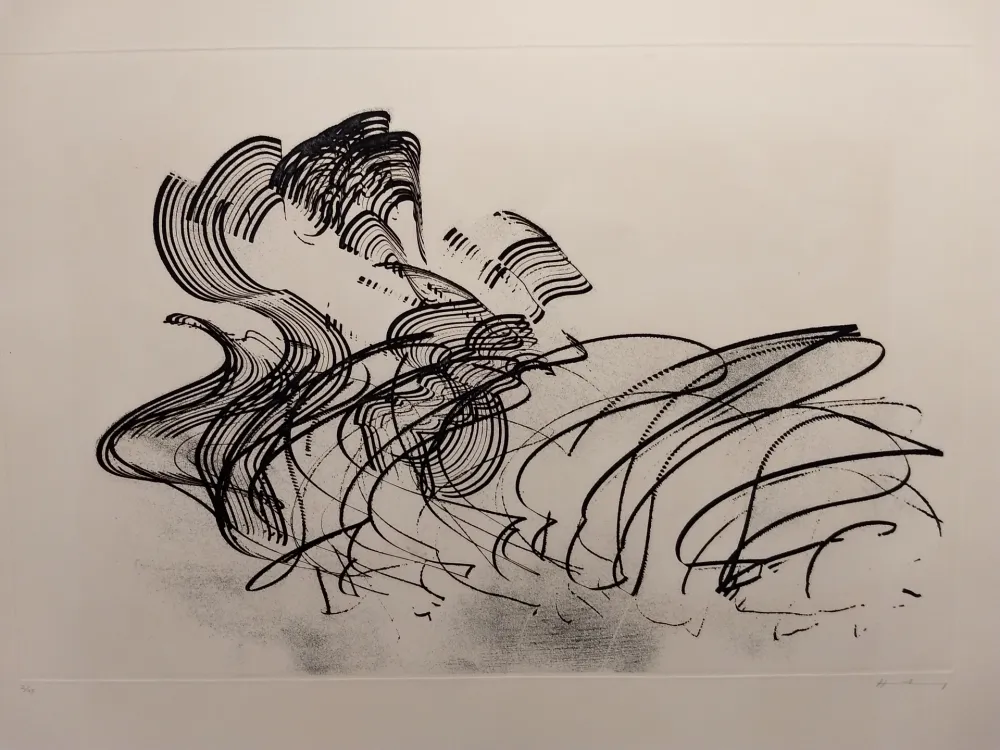 Radierung Hartung - Aguafuertes