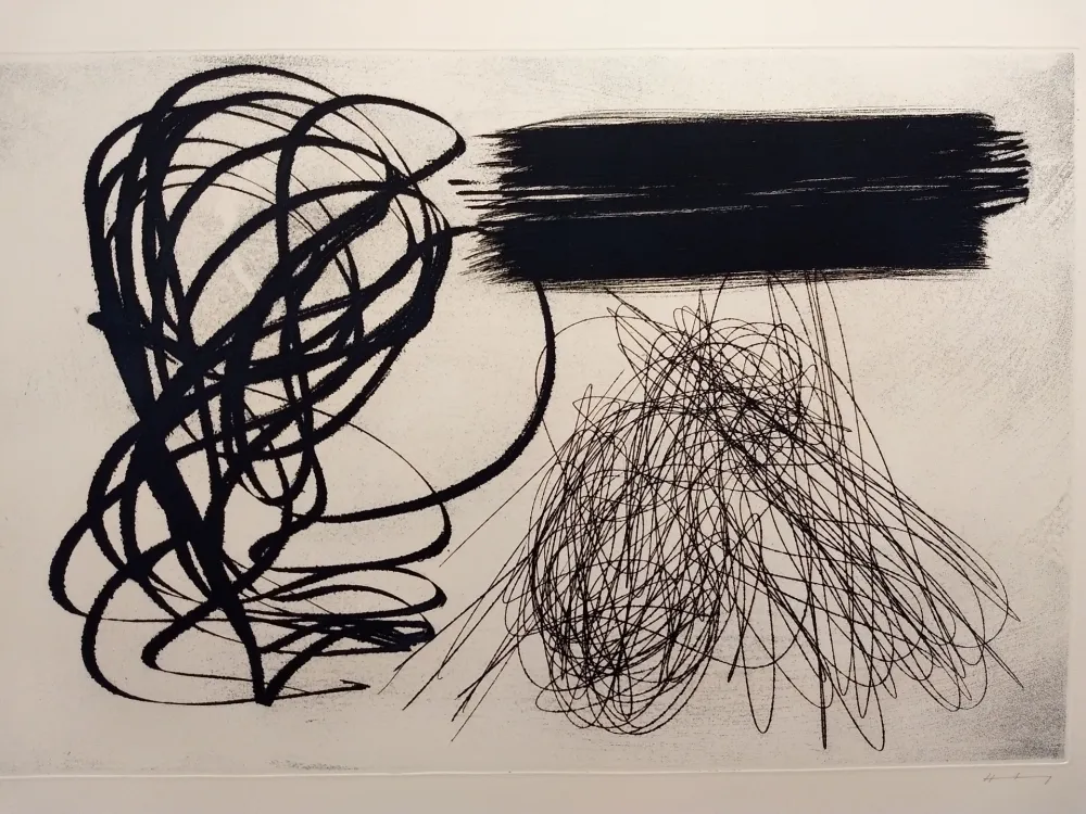 Radierung Hartung - Aguafuertes