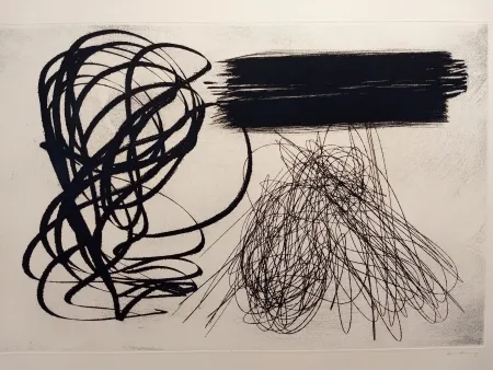 Radierung Hartung - Aguafuertes