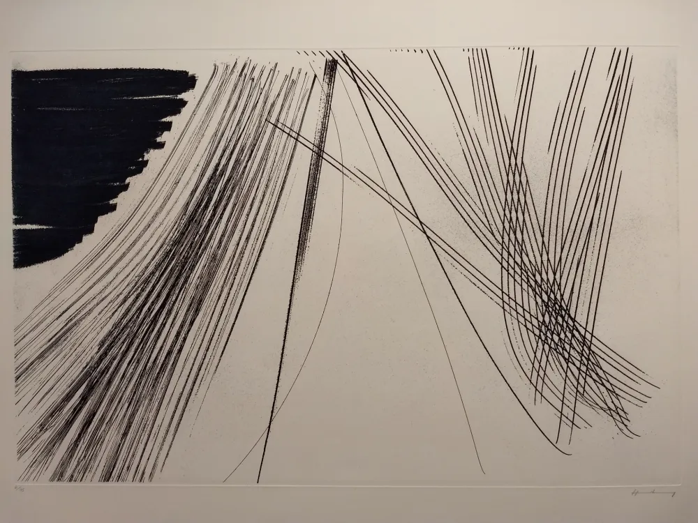 Radierung Hartung - Aguafuertes