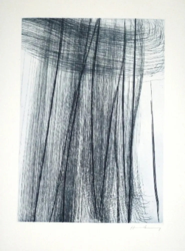 Radierung Und Aquatinta Hartung - Elegie des alizes