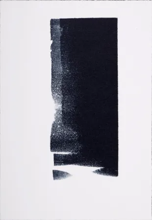 Lithographie Hartung - Gedanken (#2), 1987-88