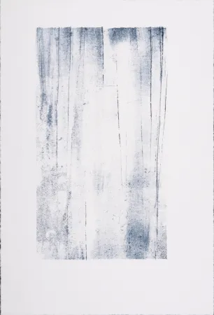 Lithographie Hartung - Gedanken (#3), 1987-88
