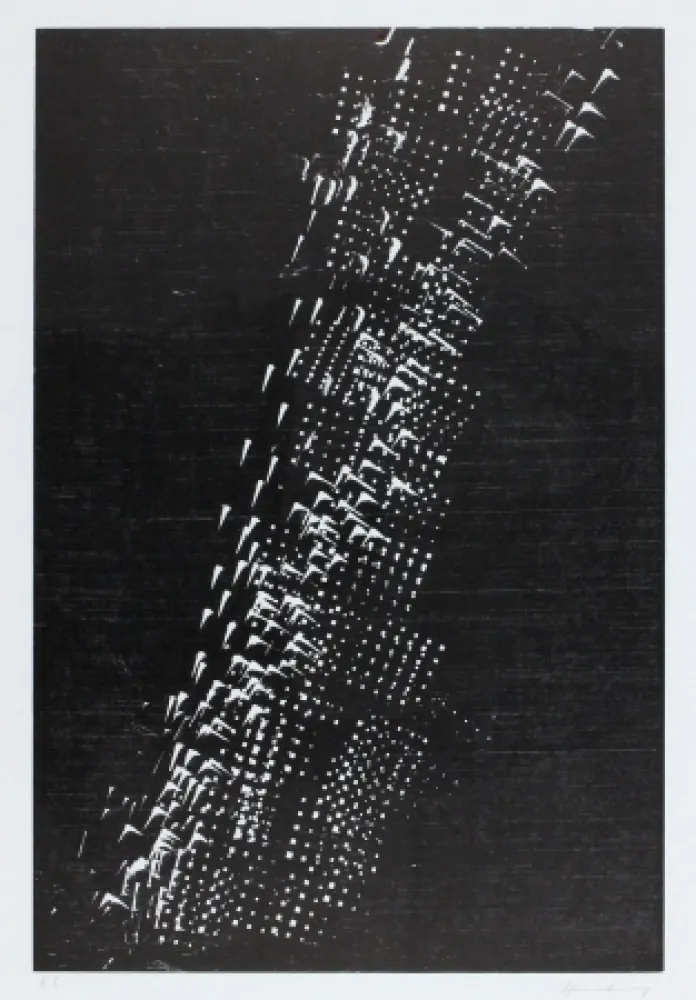 Holzschnitt Hartung - H-1-1976