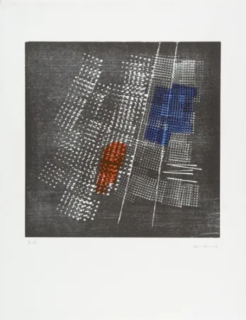 Holzschnitt Hartung - H-10