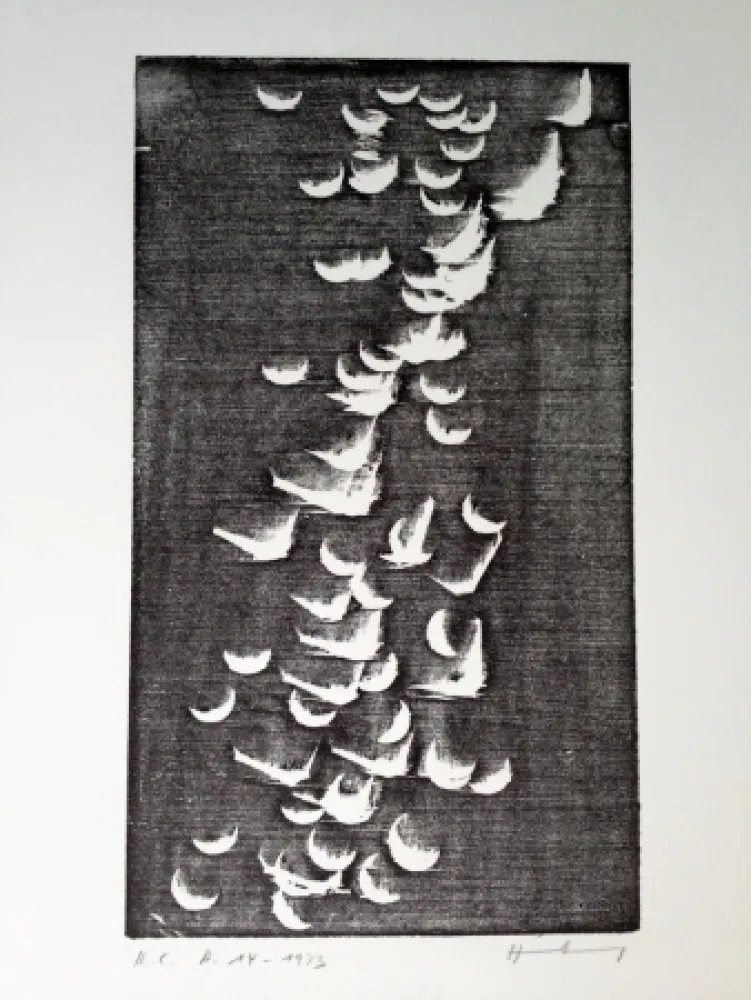Holzschnitt Hartung - H 14