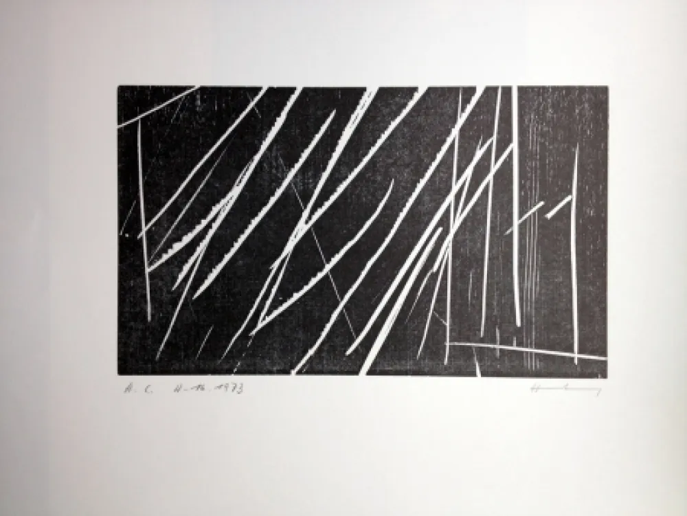 Holzschnitt Hartung - H 16