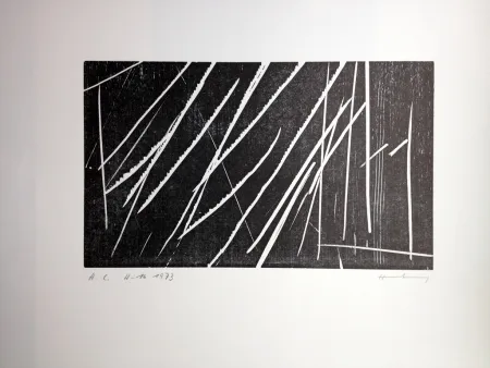 Holzschnitt Hartung - H 16