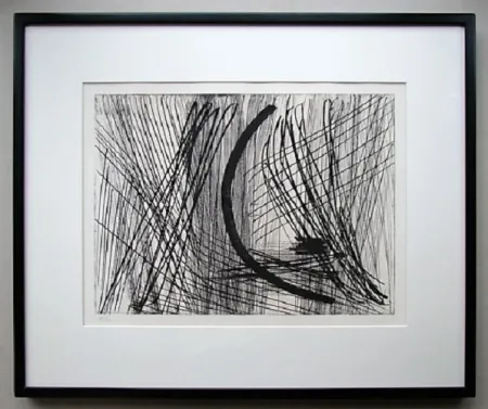 Radierung Und Aquatinta Hartung - Komposition G.23