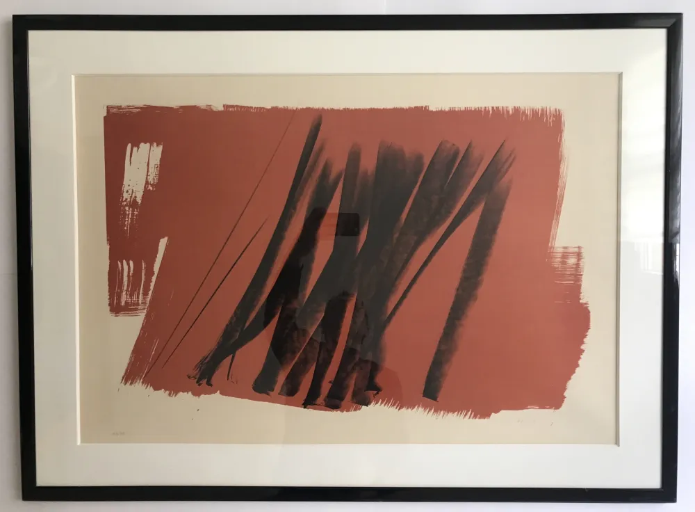 Lithographie Hartung - L 1970-13