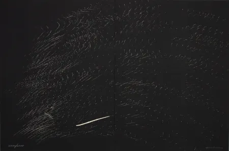 Lithographie Hartung - L 1970 - 2