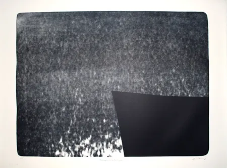 Linolschnitt Hartung - L-25 - Hommage à Eva Bergman