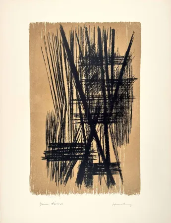 Lithographie Hartung - L 27 