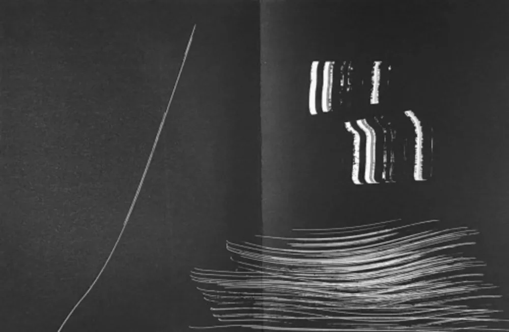 Lithographie Hartung - Lithograph X from Farandole