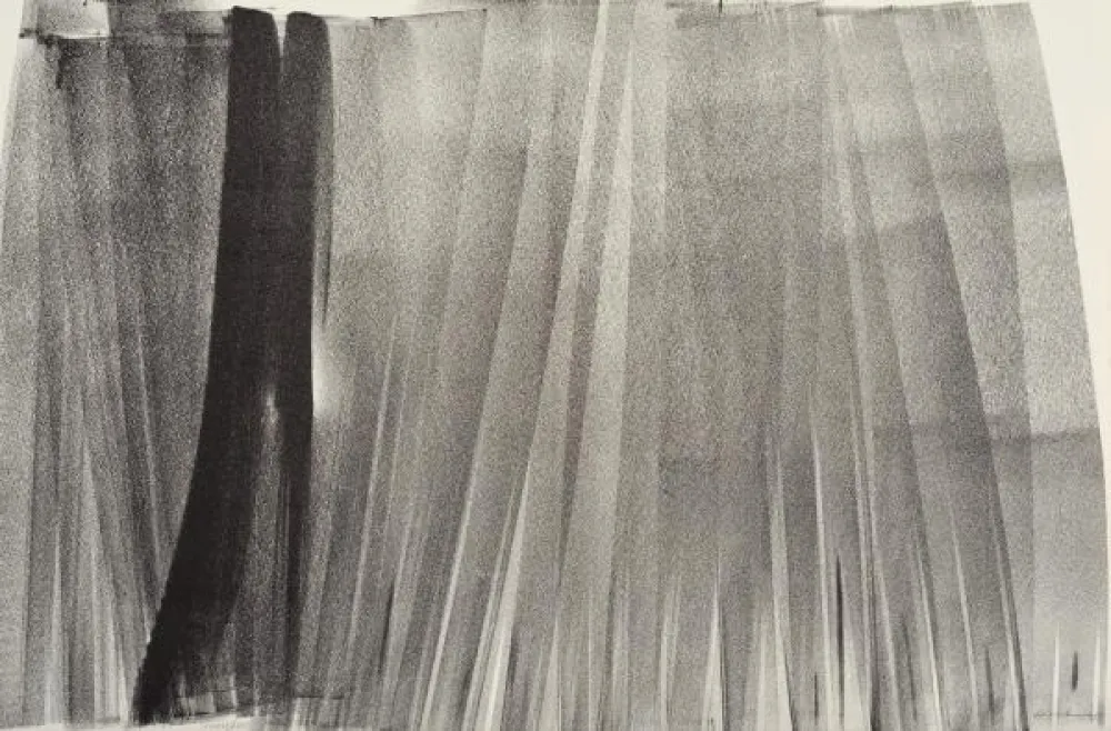 Lithographie Hartung - Lithographie originale. Signée. 