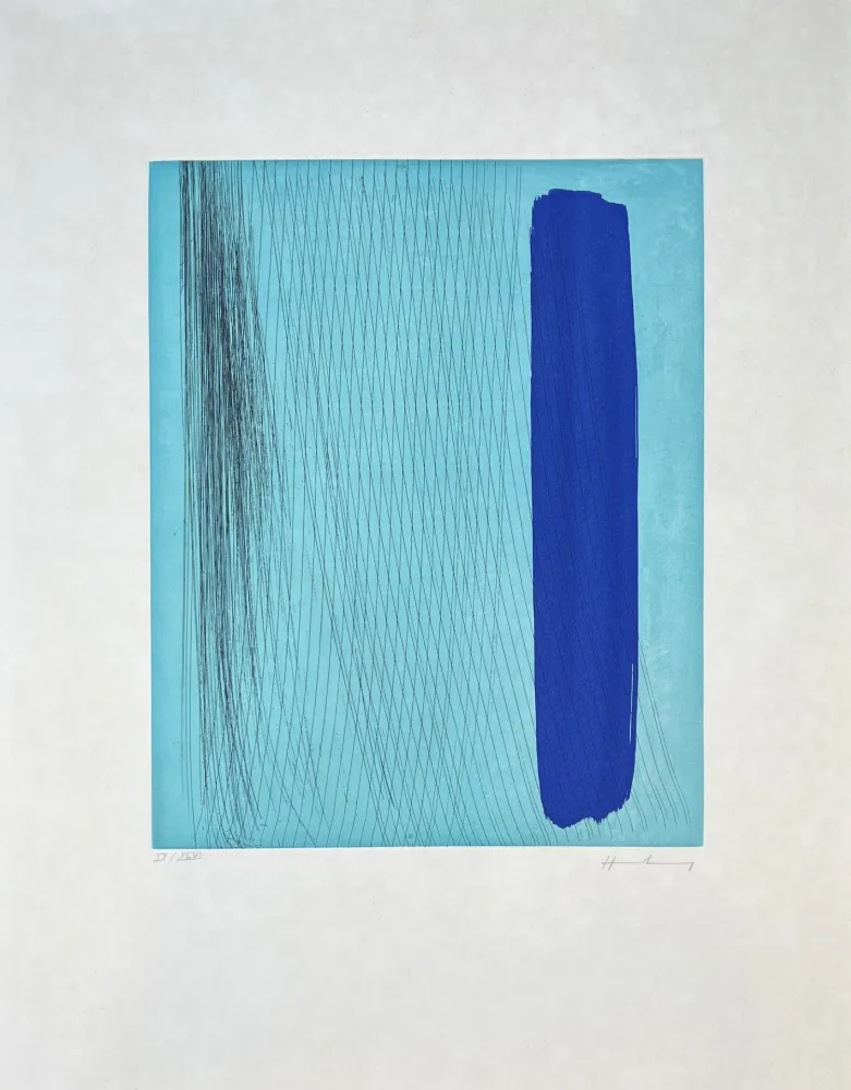 Radierung Und Aquatinta Hartung - Requiem pour la fin des temps